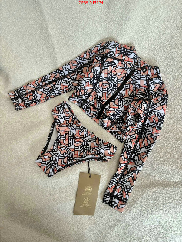 Swimsuit-Burberry quality aaaaa replica ID: YJ3124 $: 59USD