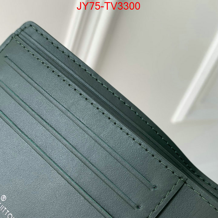 LV Bags(TOP)-Wallet buy cheap ID: TV3300 $: 75USD,