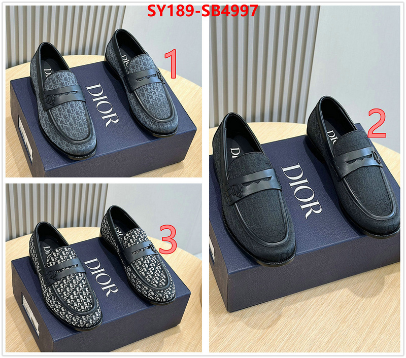 Men shoes-Dior luxury cheap replica ID: SB4997 $: 189USD