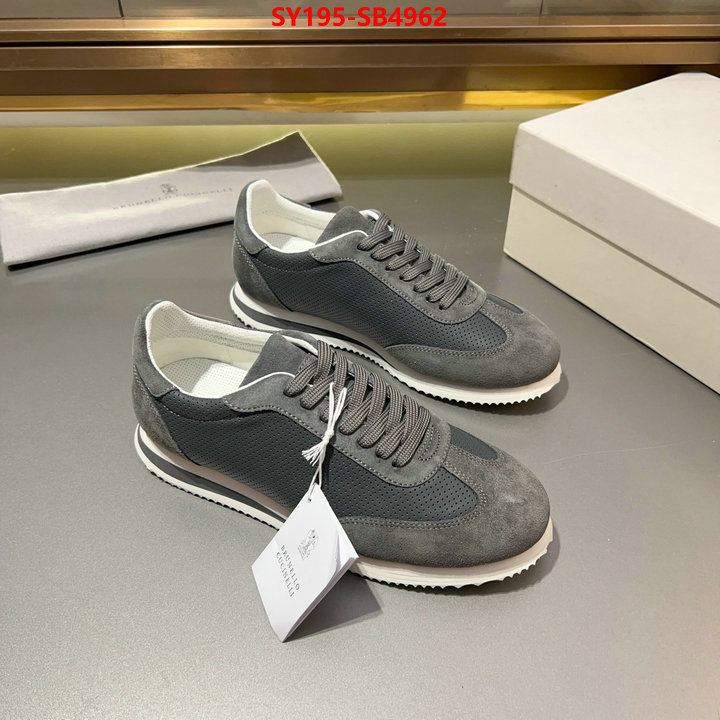 Men Shoes-Brunello Cucinelli we offer ID: SB4962 $: 195USD