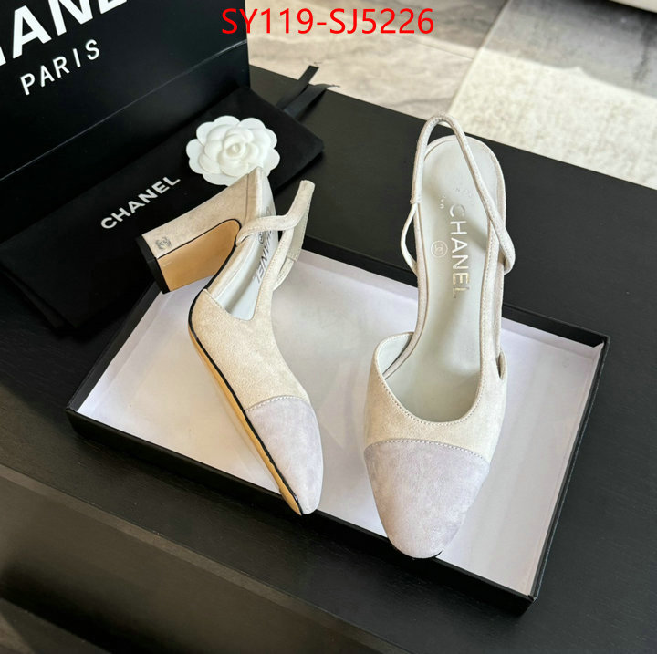 Women Shoes-Chanel shop cheap high quality 1:1 replica ID: SJ5226 $: 119USD