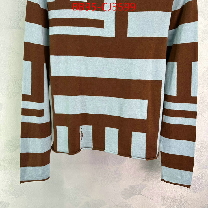 Clothing-Fendi best quality designer ID: CJ3599 $: 95USD