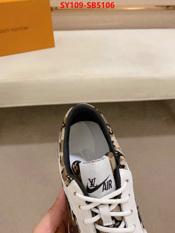 Men Shoes-LV fake cheap best online ID: SB5106 $: 109USD