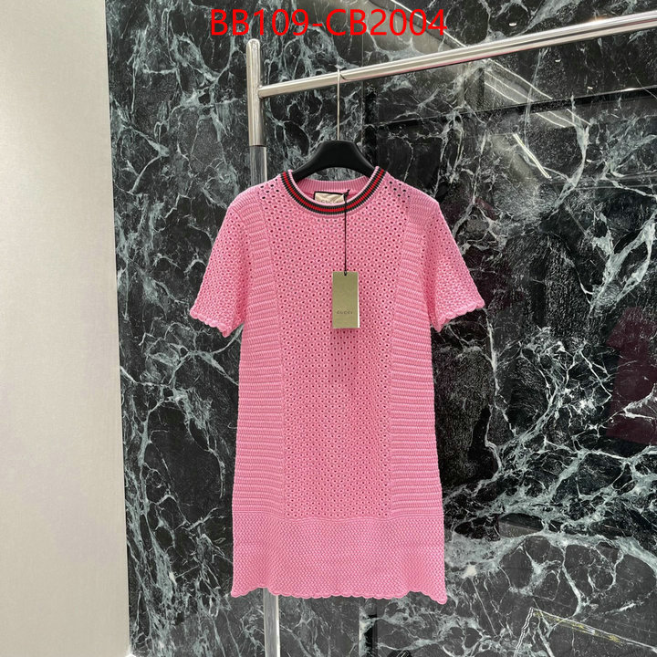 Clothing-Gucci where can i buy ID: CB2004 $: 109USD