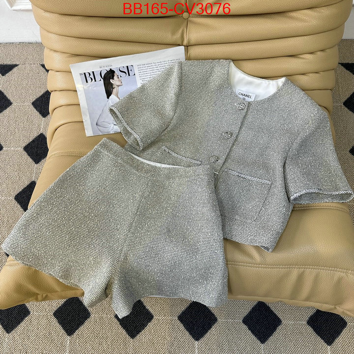 Clothing-Chanel what is aaaaa quality ID: CV3076 $: 165USD