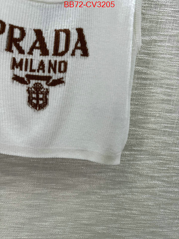 Clothing-Prada shop designer replica ID: CV3205 $: 72USD