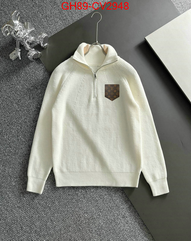 Clothing-LV fake designer ID: CV2948 $: 89USD