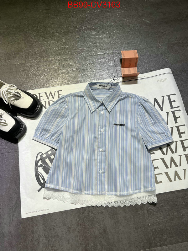 Clothing-MIU MIU online store ID: CV3163 $: 99USD