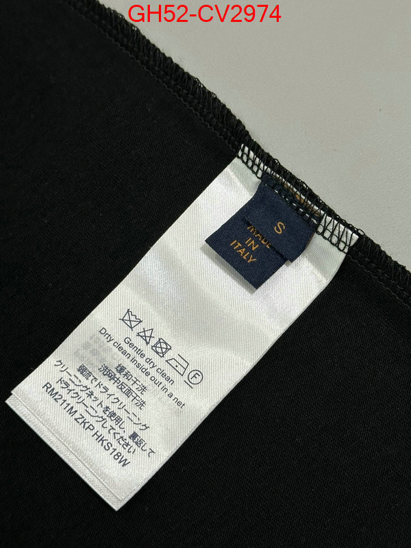 Clothing-LV replicas buy special ID: CV2974 $: 52USD