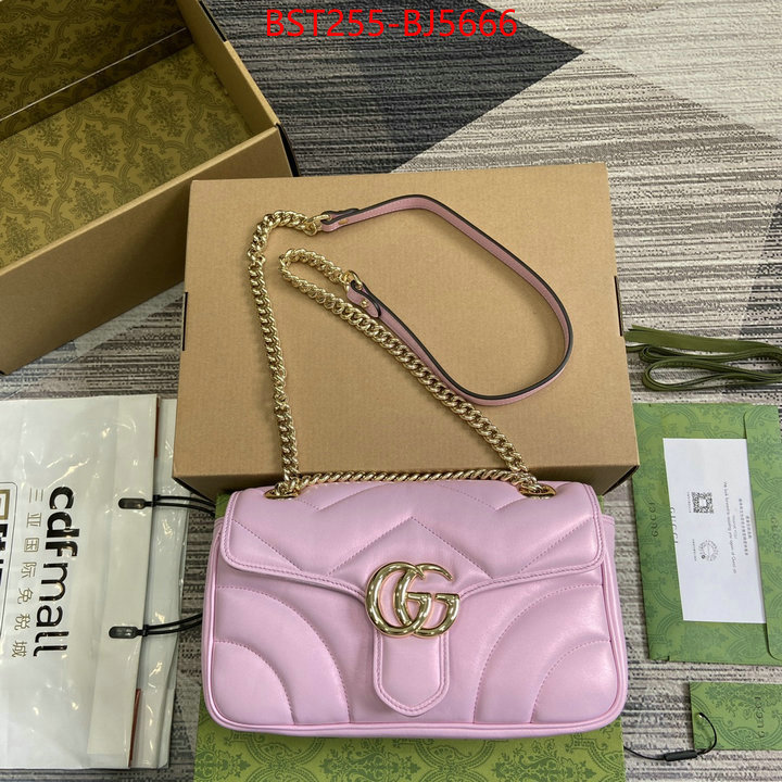 Gucci Bags(TOP)-Marmont top quality replica ID: BJ5666 $: 255USD,