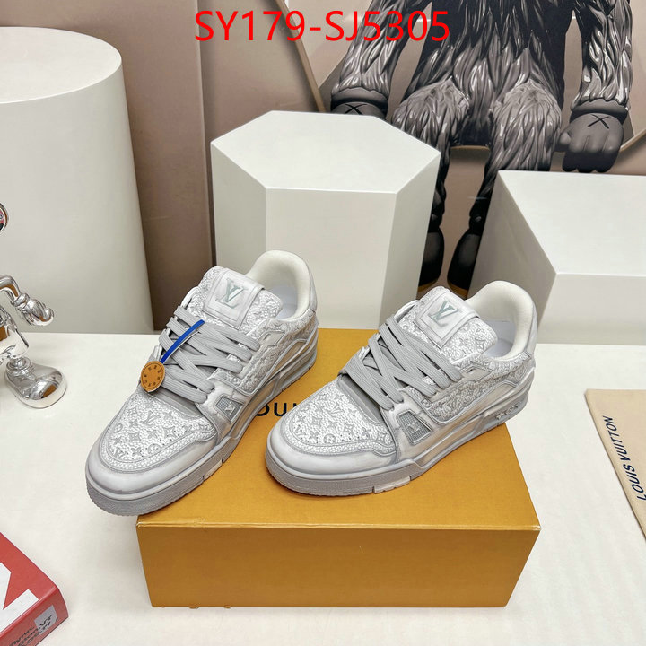 Men Shoes-LV where quality designer replica ID: SJ5305 $: 179USD