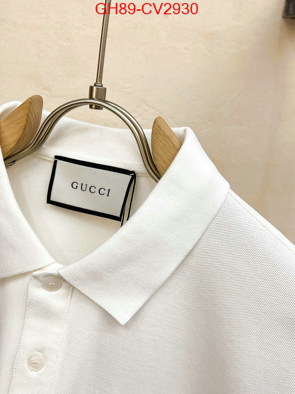 Clothing-Gucci replica 2024 perfect luxury ID: CV2930 $: 89USD