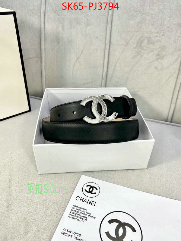 Belts-Chanel the best quality replica ID: PJ3794 $: 65USD