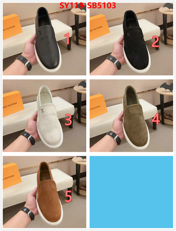 Men Shoes-LV new designer replica ID: SB5103 $: 119USD