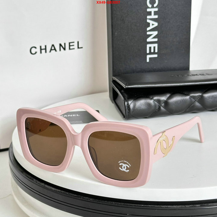 Glasses-Chanel fashion designer ID: GB3007 $: 49USD
