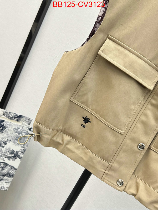 Clothing-Dior high quality ID: CV3123 $: 125USD