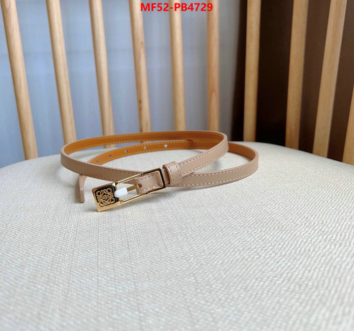 Belts-Loewe wholesale china ID: PB4729 $: 52USD