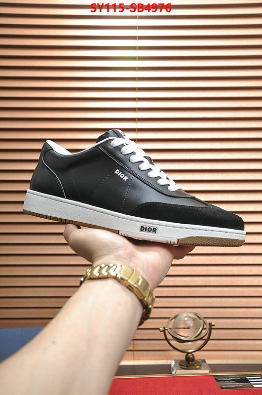 Men shoes-Dior practical and versatile replica designer ID: SB4976 $: 115USD