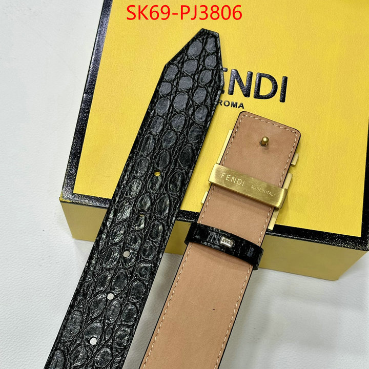 Belts-Fendi best quality designer ID: PJ3806 $: 69USD