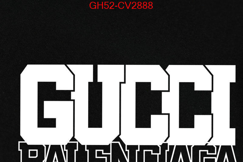 Clothing-Gucci best luxury replica ID: CV2888 $: 52USD