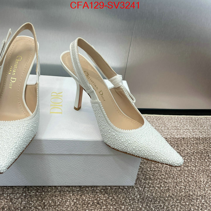 Women Shoes-Dior shop cheap high quality 1:1 replica ID: SV3241 $: 129USD