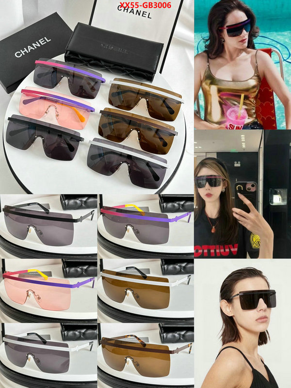 Glasses-Chanel best site for replica ID: GB3006 $: 55USD