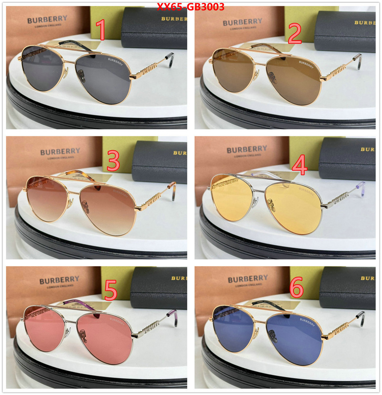 Glasses-Burberry designer ID: GB3003 $: 65USD