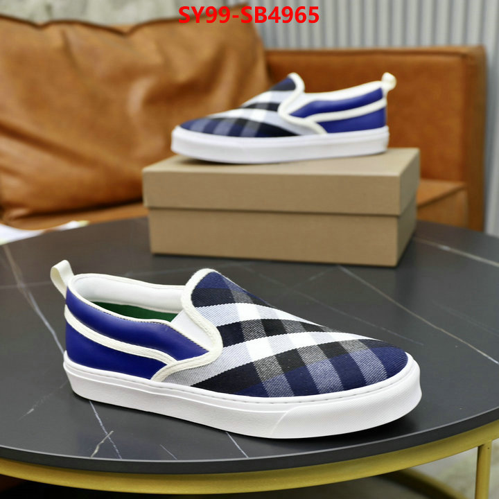 Women Shoes-Burberry customize best quality replica ID: SB4965 $: 99USD