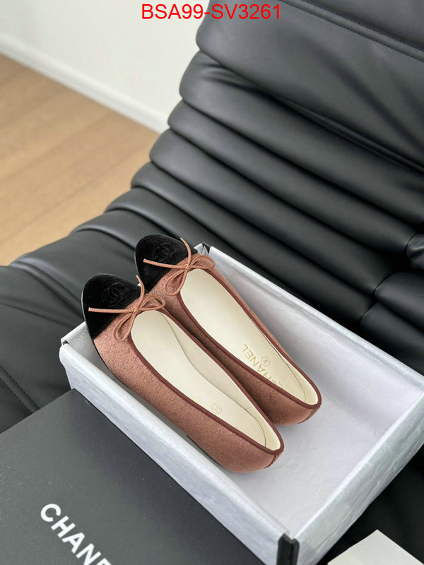 Women Shoes-Chanel copy aaaaa ID: SV3261 $: 99USD