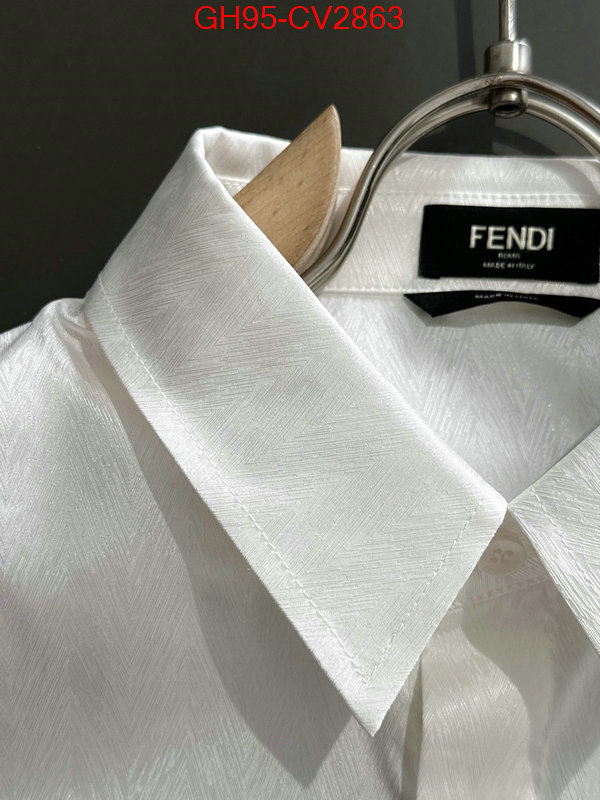 Clothing-Fendi shop designer ID: CV2863 $: 95USD