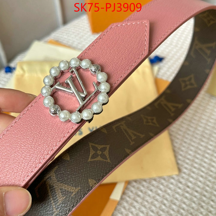 Belts-LV designer wholesale replica ID: PJ3909 $: 75USD