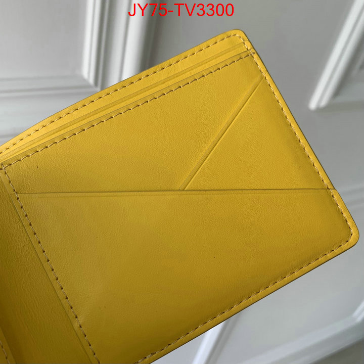 LV Bags(TOP)-Wallet buy cheap ID: TV3300 $: 75USD,