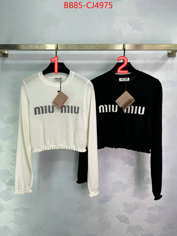 Clothing-MIU MIU buy best quality replica ID: CJ4975 $: 85USD