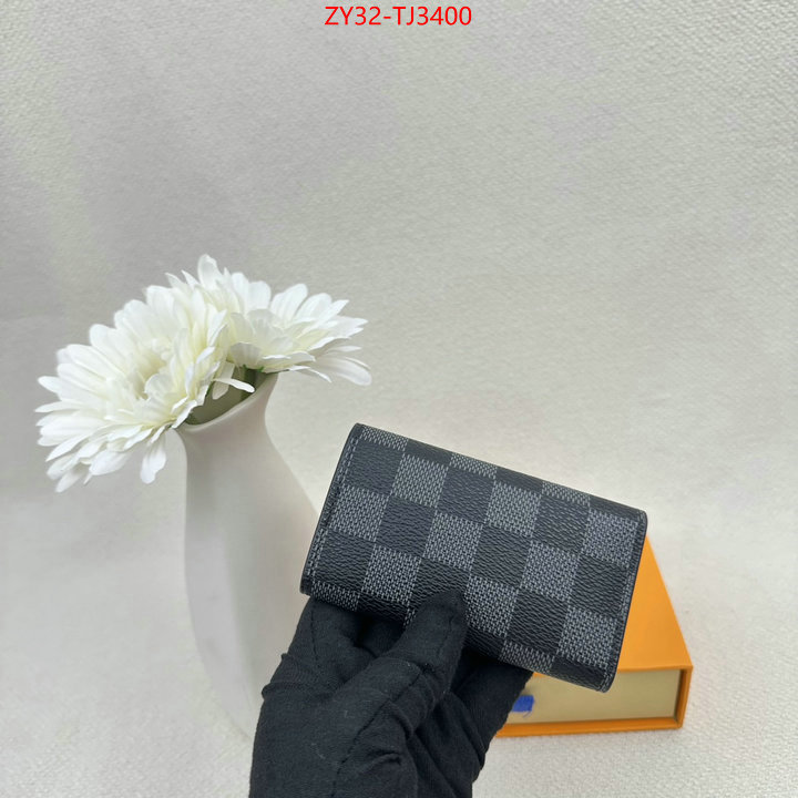 LV Bags(4A)-Wallet what ID: TJ3400 $: 32USD,