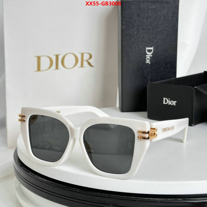 Glasses-Dior top quality designer replica ID: GB3008 $: 55USD