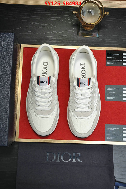 Men shoes-Dior replica us ID: SB4984 $: 125USD