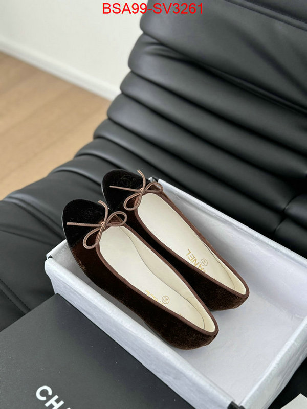 Women Shoes-Chanel copy aaaaa ID: SV3261 $: 99USD