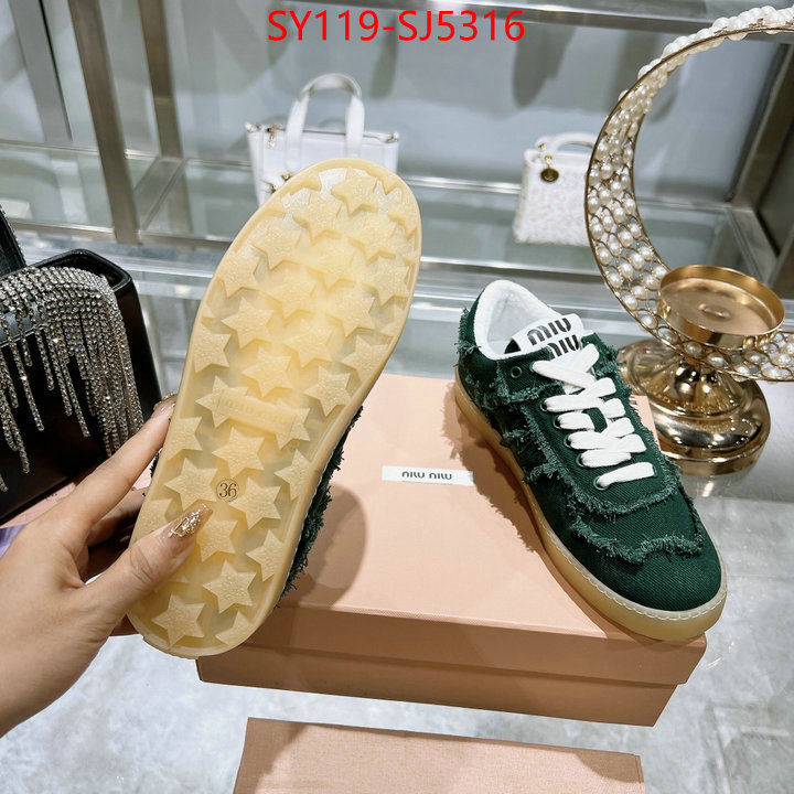 Women Shoes-Miu Miu best wholesale replica ID: SJ5316 $: 119USD