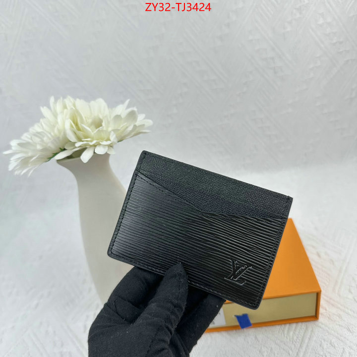 LV Bags(4A)-Wallet cheap high quality replica ID: TJ3424 $: 32USD,