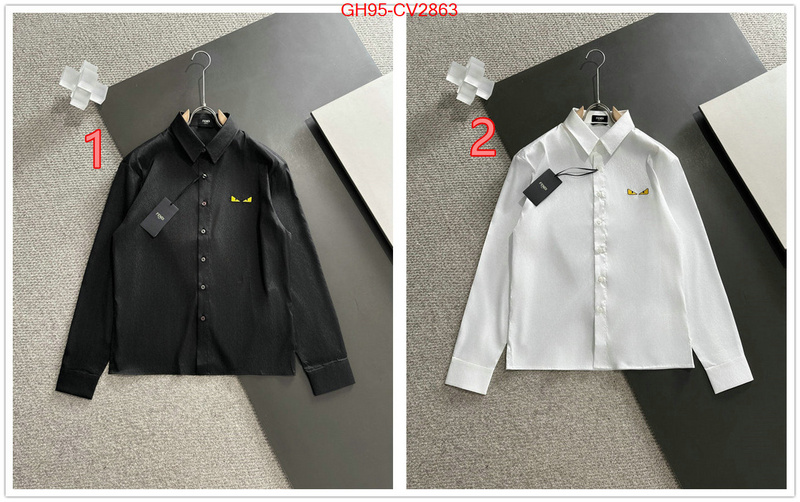 Clothing-Fendi shop designer ID: CV2863 $: 95USD