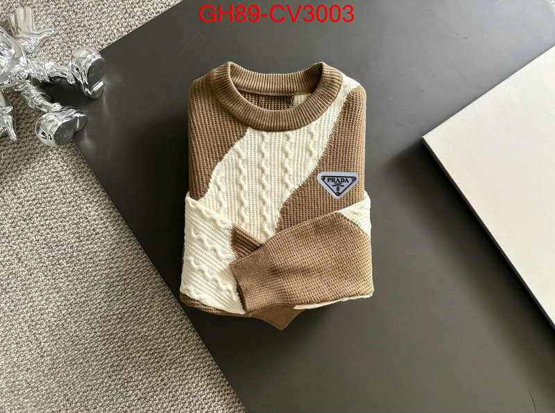 Clothing-Prada how quality ID: CV3003 $: 89USD