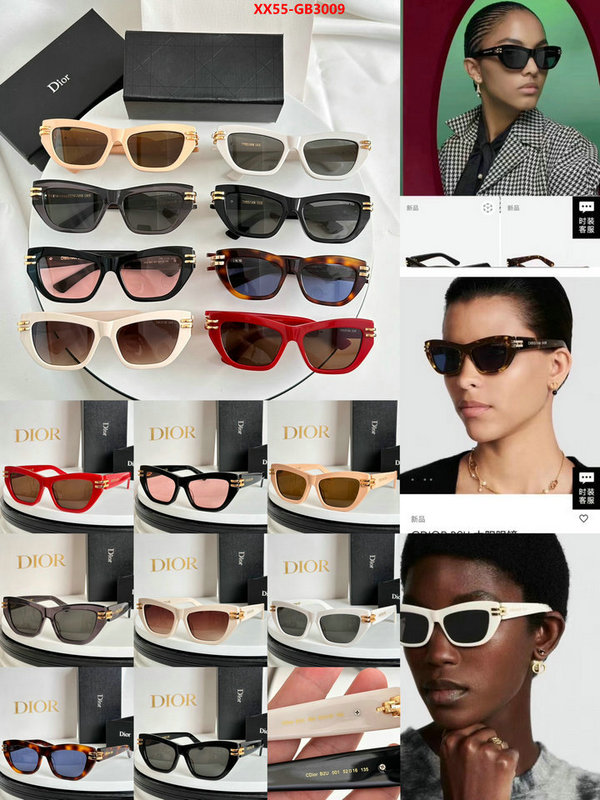 Glasses-Dior perfect replica ID: GB3009 $: 55USD