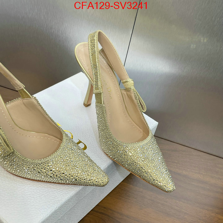 Women Shoes-Dior shop cheap high quality 1:1 replica ID: SV3241 $: 129USD