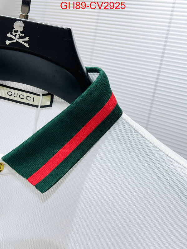 Clothing-Gucci aaaaa+ replica designer ID: CV2925 $: 89USD