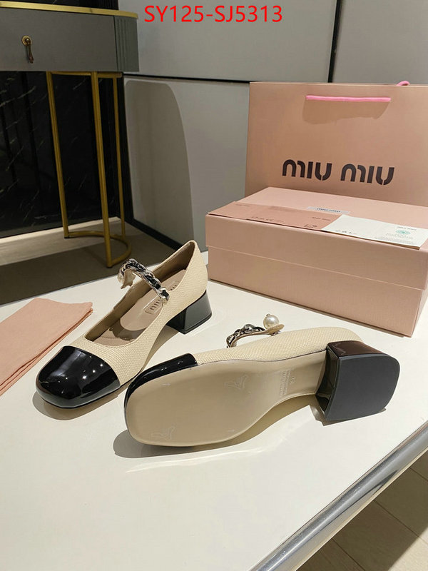 Women Shoes-Miu Miu customize the best replica ID: SJ5313 $: 125USD