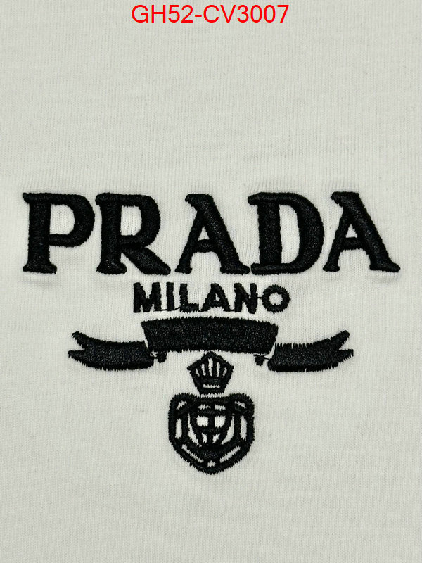 Clothing-Prada sell high quality ID: CV3007 $: 52USD