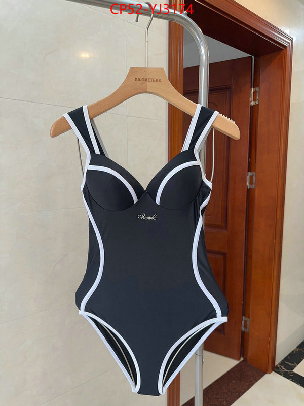Swimsuit-Chanel luxury cheap ID: YJ3174 $: 52USD