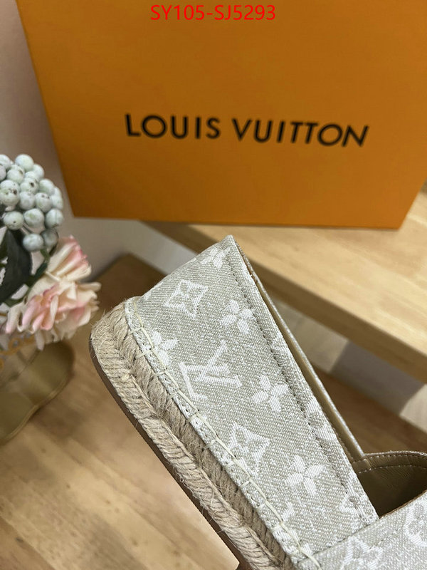 Women Shoes-LV designer 1:1 replica ID: SJ5293 $: 105USD