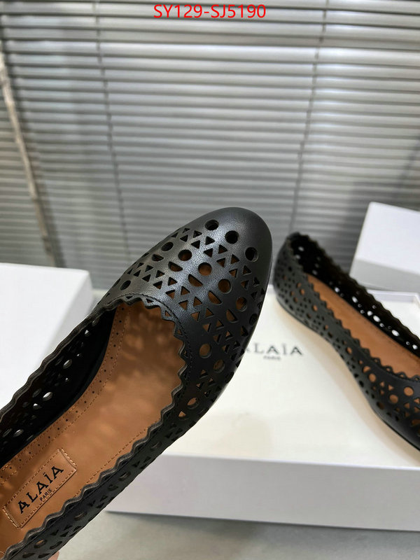 Women Shoes-ALAIA fake cheap best online ID: SJ5190 $: 129USD