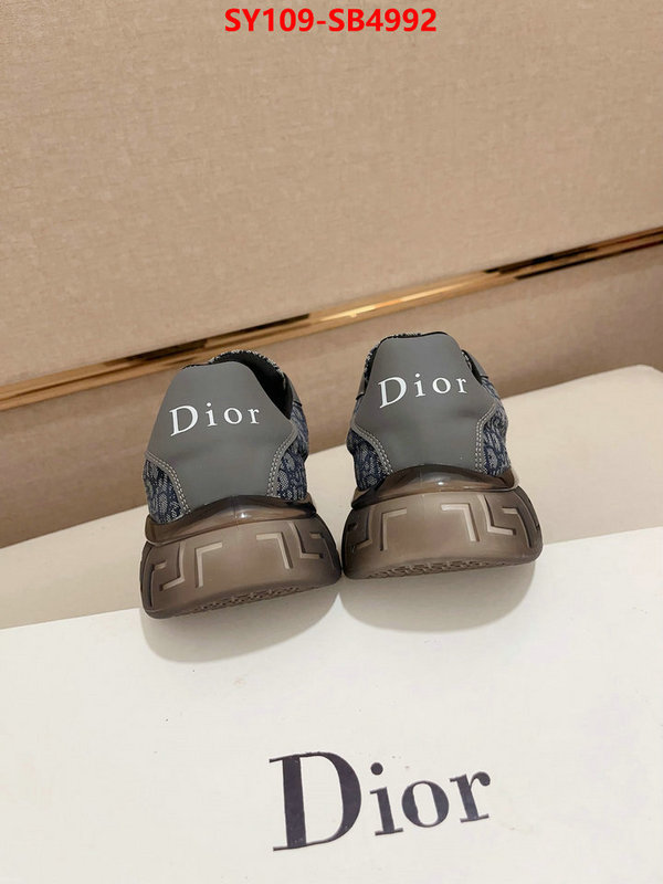 Men shoes-Dior we provide top cheap aaaaa ID: SB4992 $: 109USD